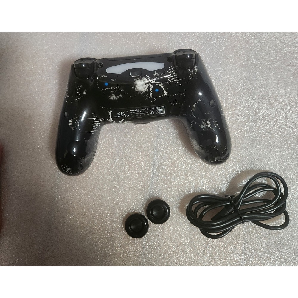 For PS4 (ISHNKO S-PS415) Wireless PS4 Controller Bluetooth Gamepad